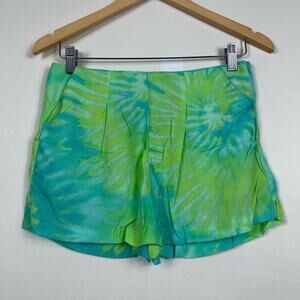 New Peixoto Joni Shorts in Lagoon Tie Dye Women's Size S